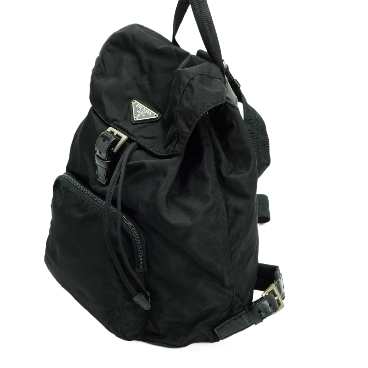 Prada Nylon Black Backpack Rucksack - Lost Designer