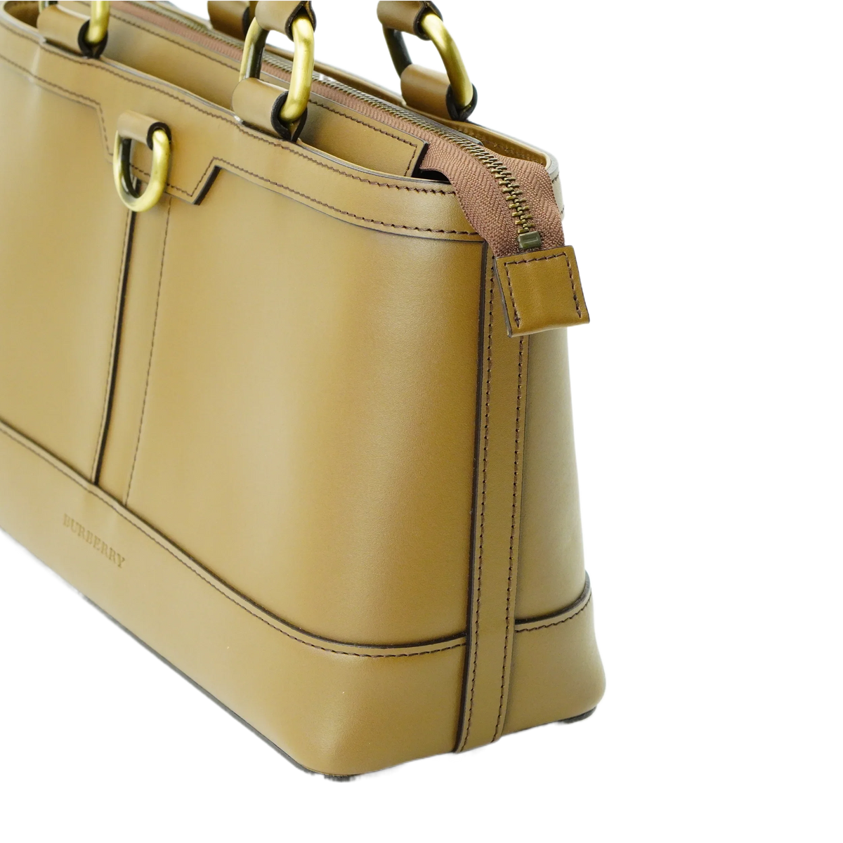 Burberry Handbag Leather Brown - Lost Designer