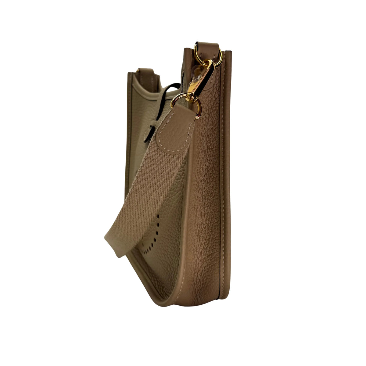 Hermés Evelyn Mini Crossbody Bag U Stamp 2022 Beige - Lost Designer