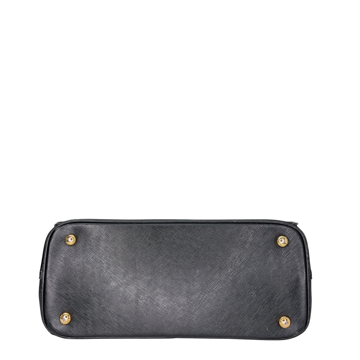 Prada Saffiano Galleria Double Zip Black