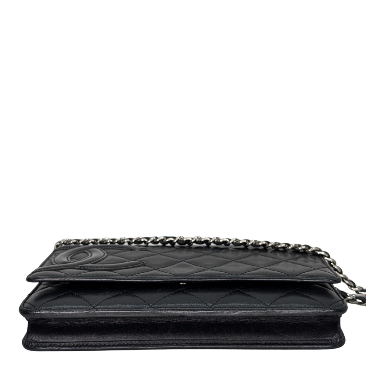 Chanel Wallet on Chain WOC Cambon Black
