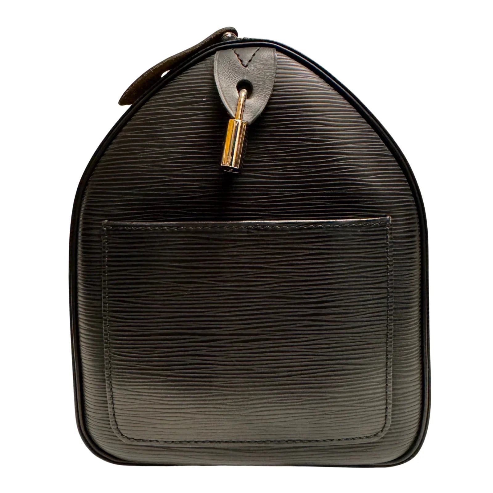Louis Vuitton Epi Speedy 30 Black Bag - Lost Designer