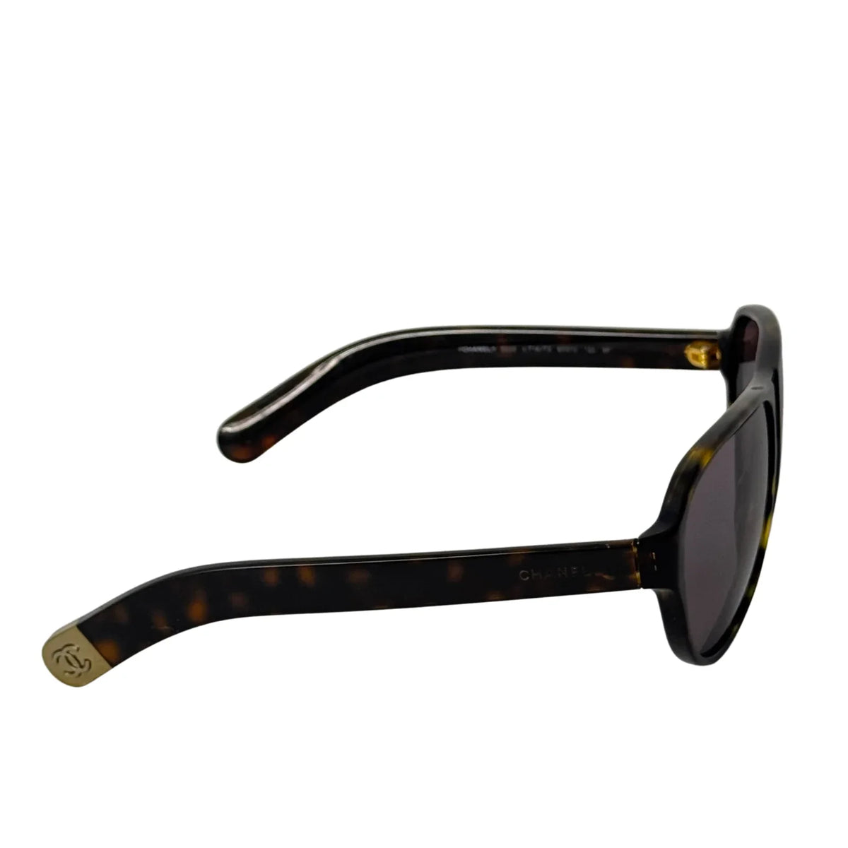 CHANEL Polarized Tortoise Aviator Sunglasses 5233 - Lost Designer