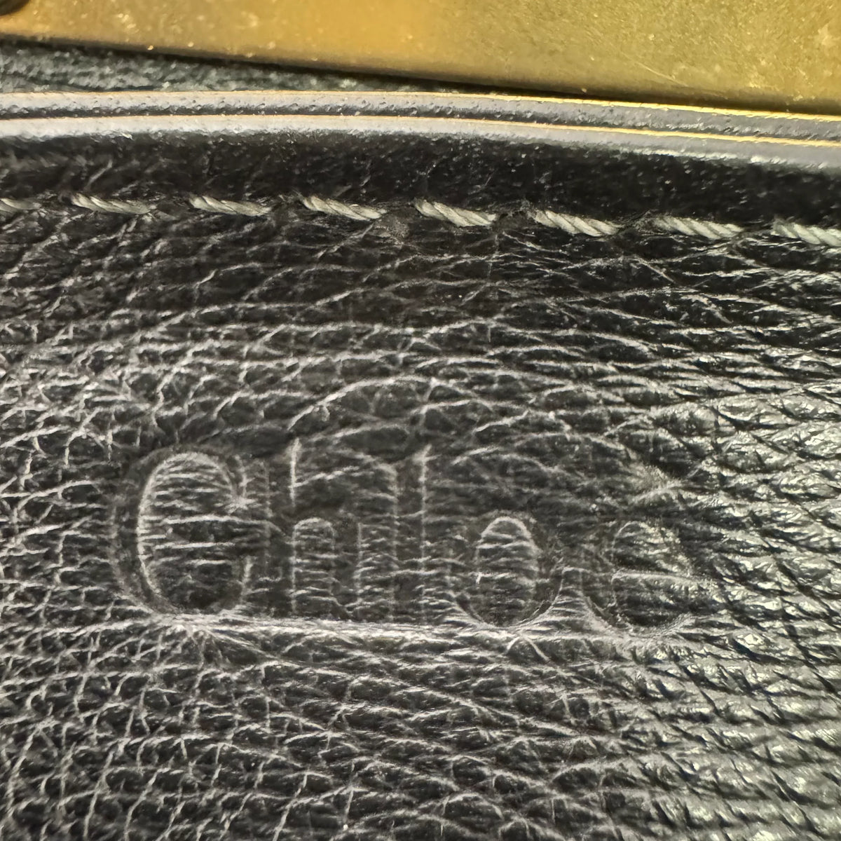 Chloe Paddington Leather Bag Black - Lost Designer