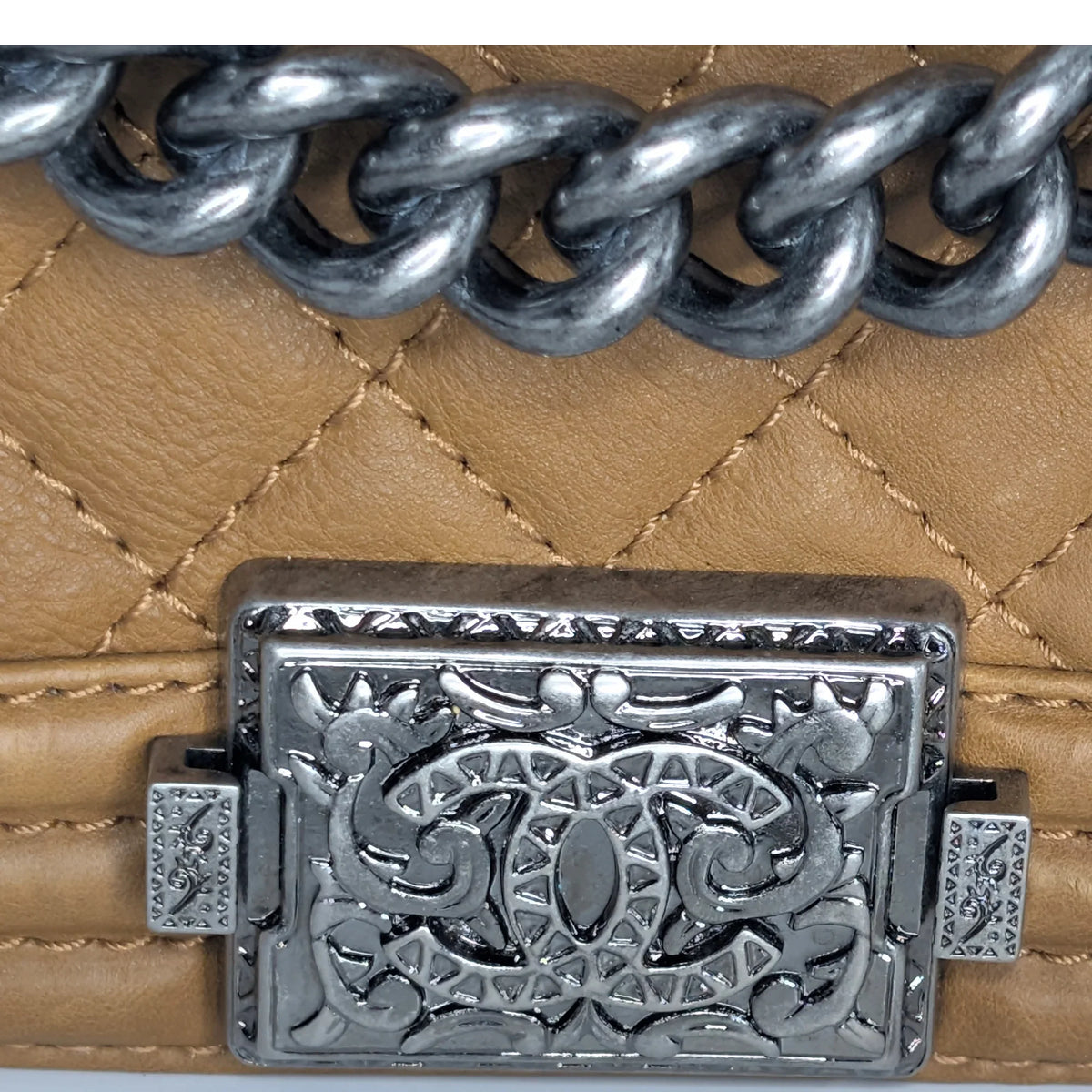 Chanel Paris-Dallas Boy Flap Bag Brown - Lost Designer