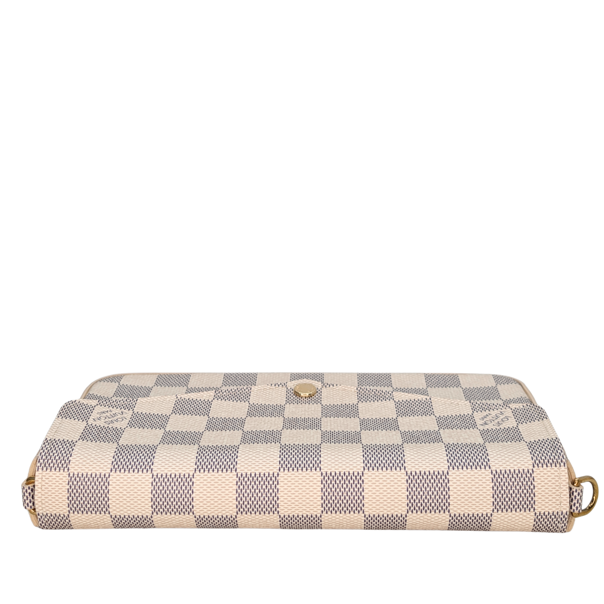 Louis Vuitton Félicie Damier Azur Wallet on Chain