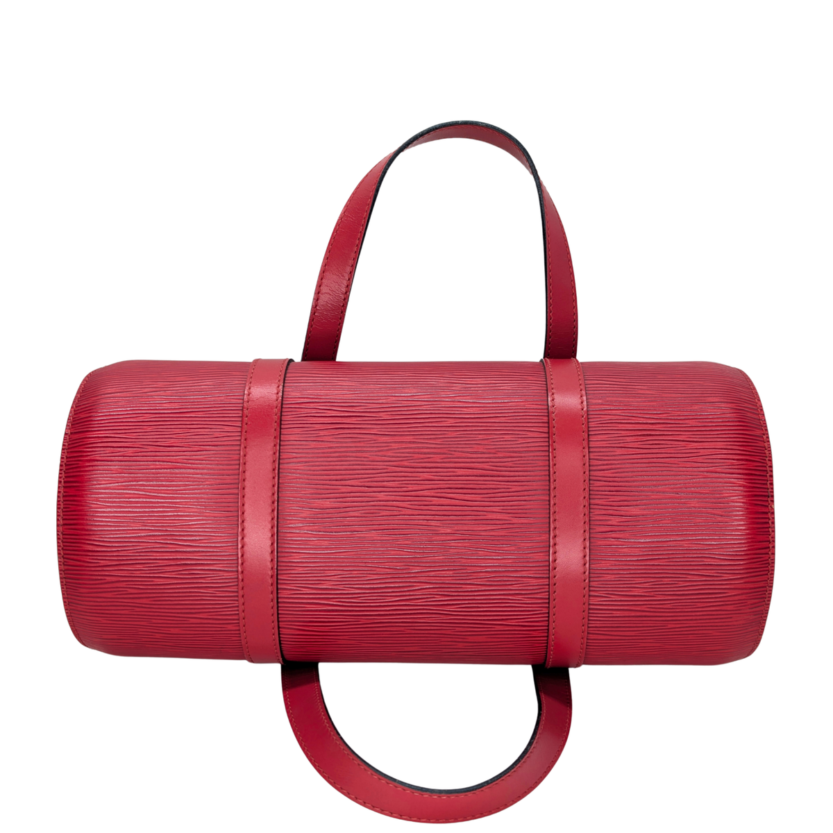 Louis Vuitton Epi Soufflot Red Handbag