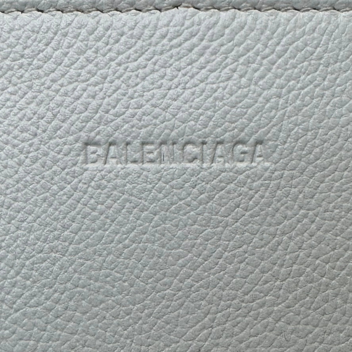 Balenciaga Ville XXS Shoulder Leather Bag w Strap White - Lost Designer