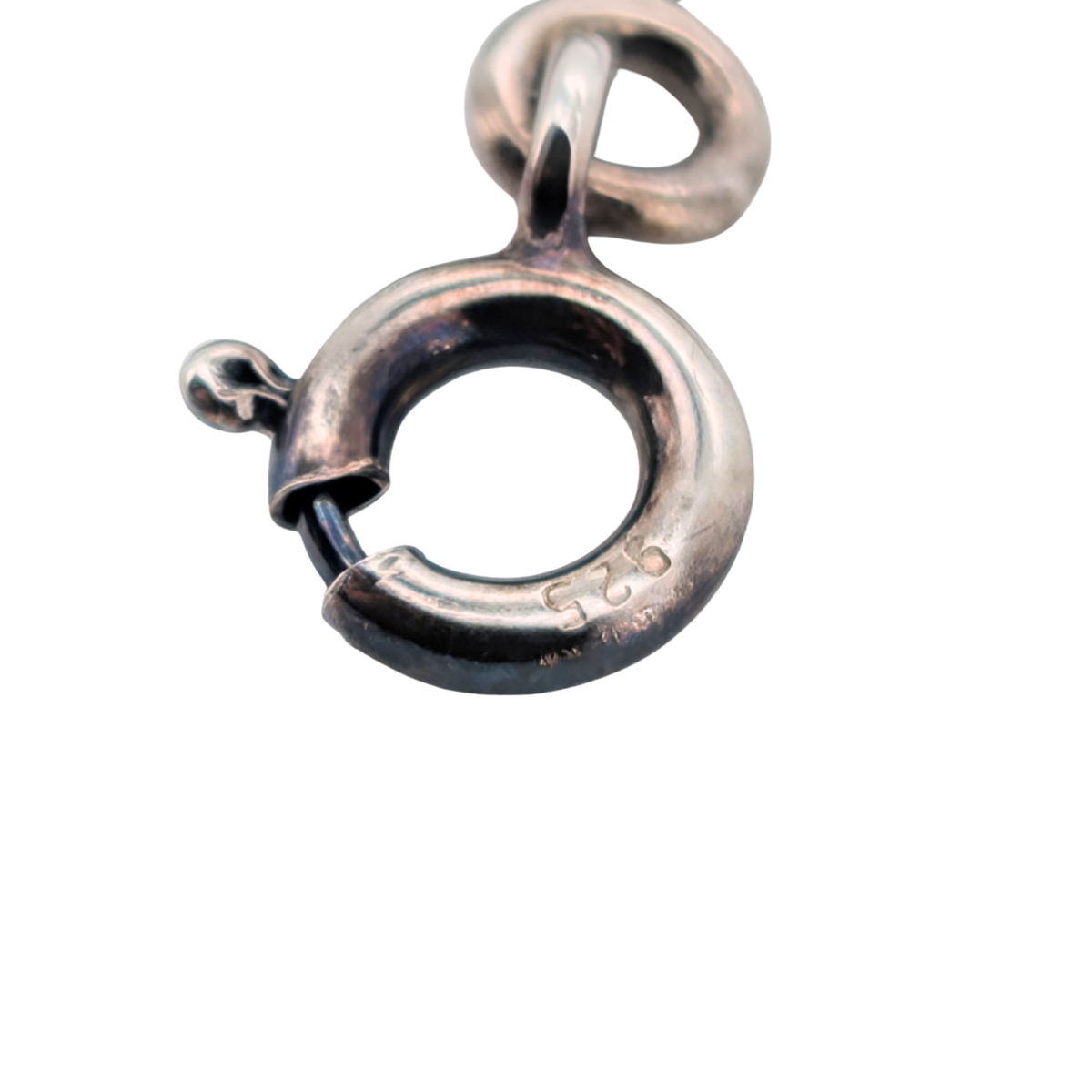 Hermes Confettis Ex-libris 18k Rose Gold & Silver Bracelet
