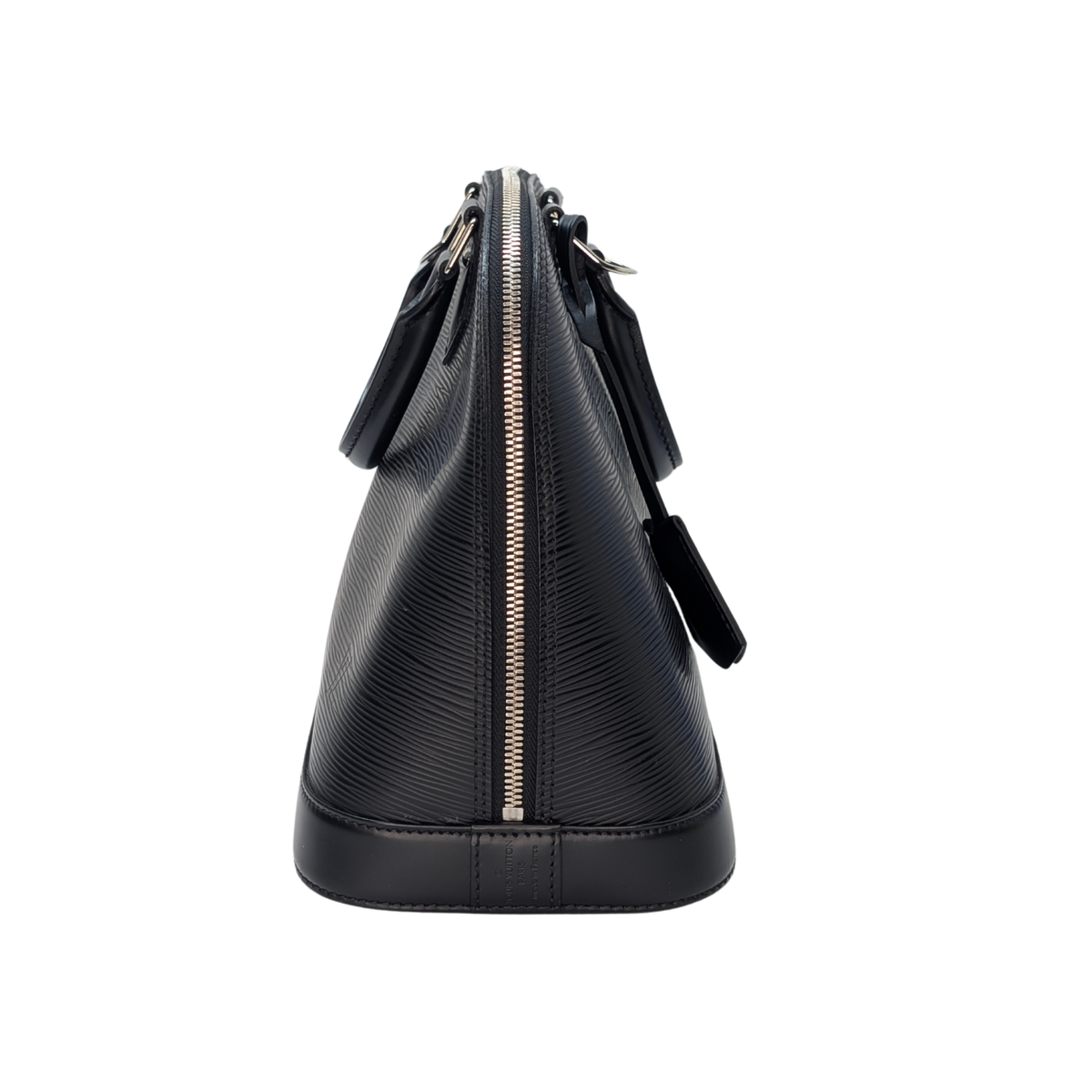 Louis Vuitton Alma MM Handbag Epi Leather Black