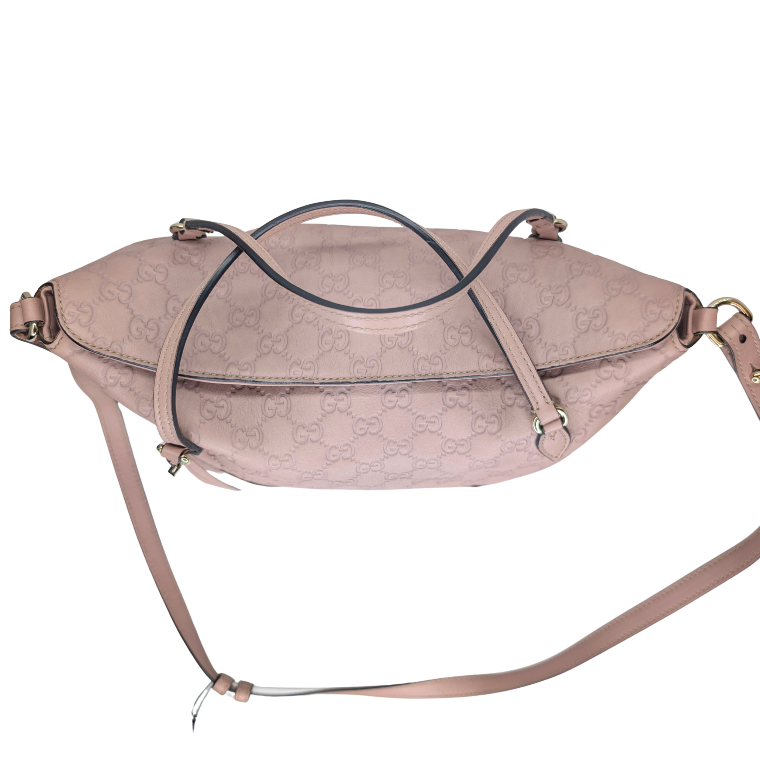Gucci Bree convertible top handle باللون الوردي