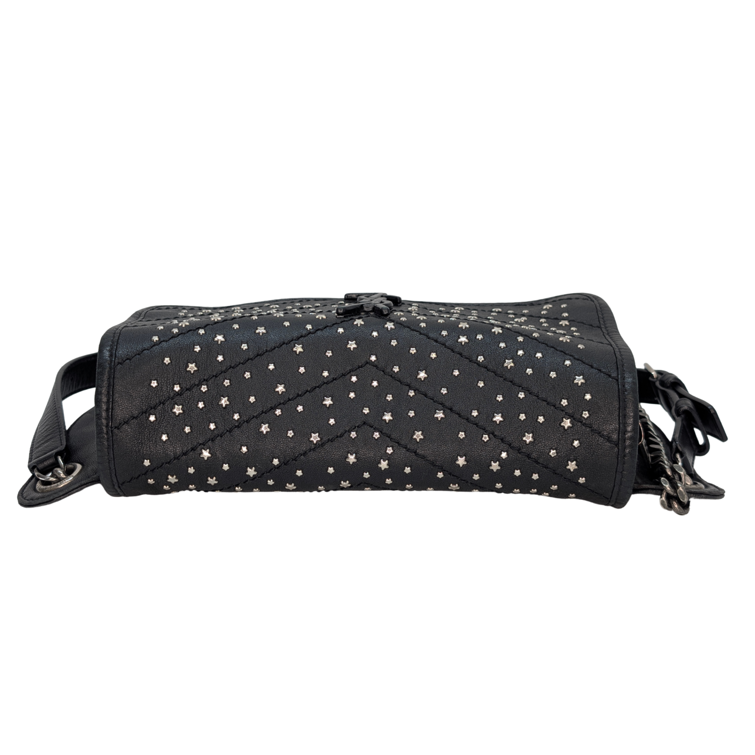 Saint Laurent Niki Stardust studded Bag Black