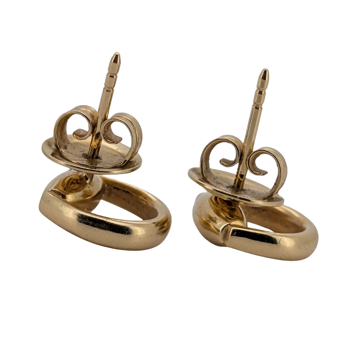 Gucci Horsebit 18K Gold Stud Earrings