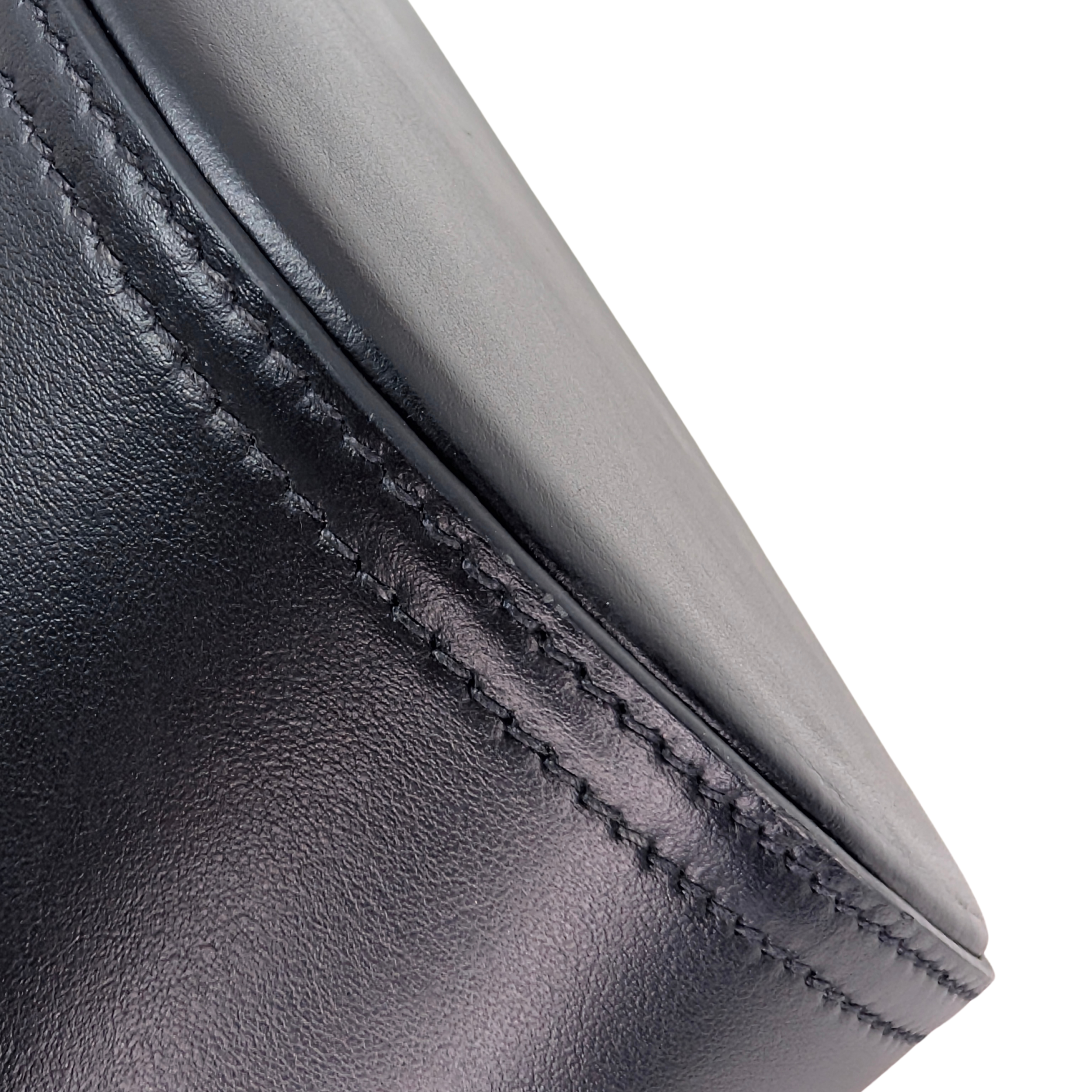 Prada Vitello Intrecciato Tress Bucket Bag Black