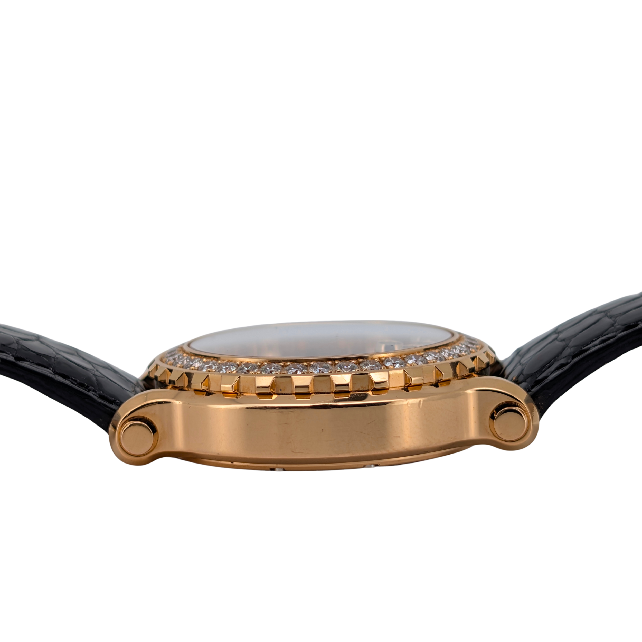 Chopard Happy Sport Chronograph 18k Rose Gold 42mm Watch 283583-5004