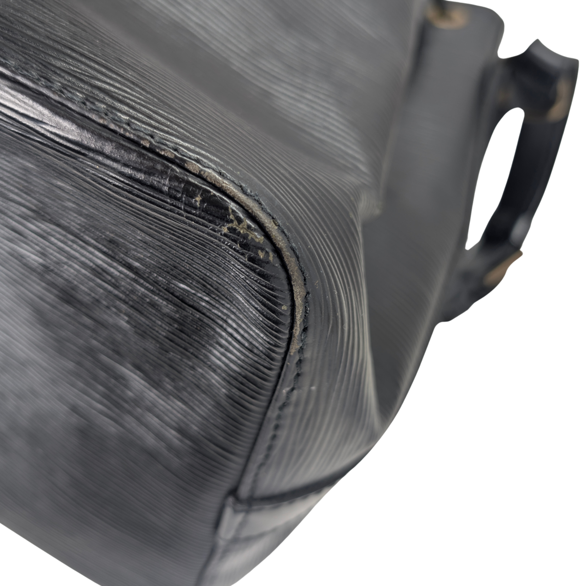 Louis Vuitton Epi Noé Shoulder Bag Black