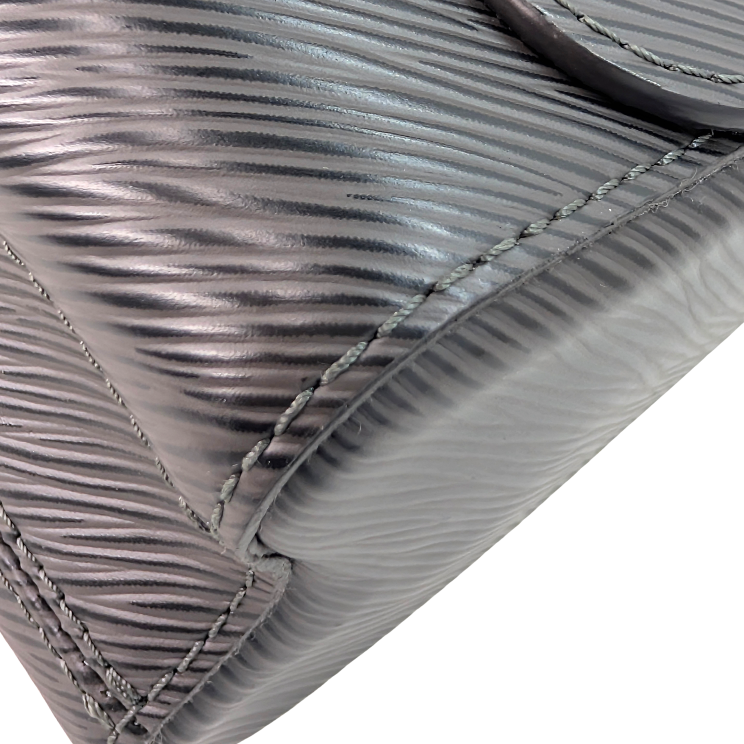 Louis Vuitton Twist MM Crossbody Bag Deep Grey