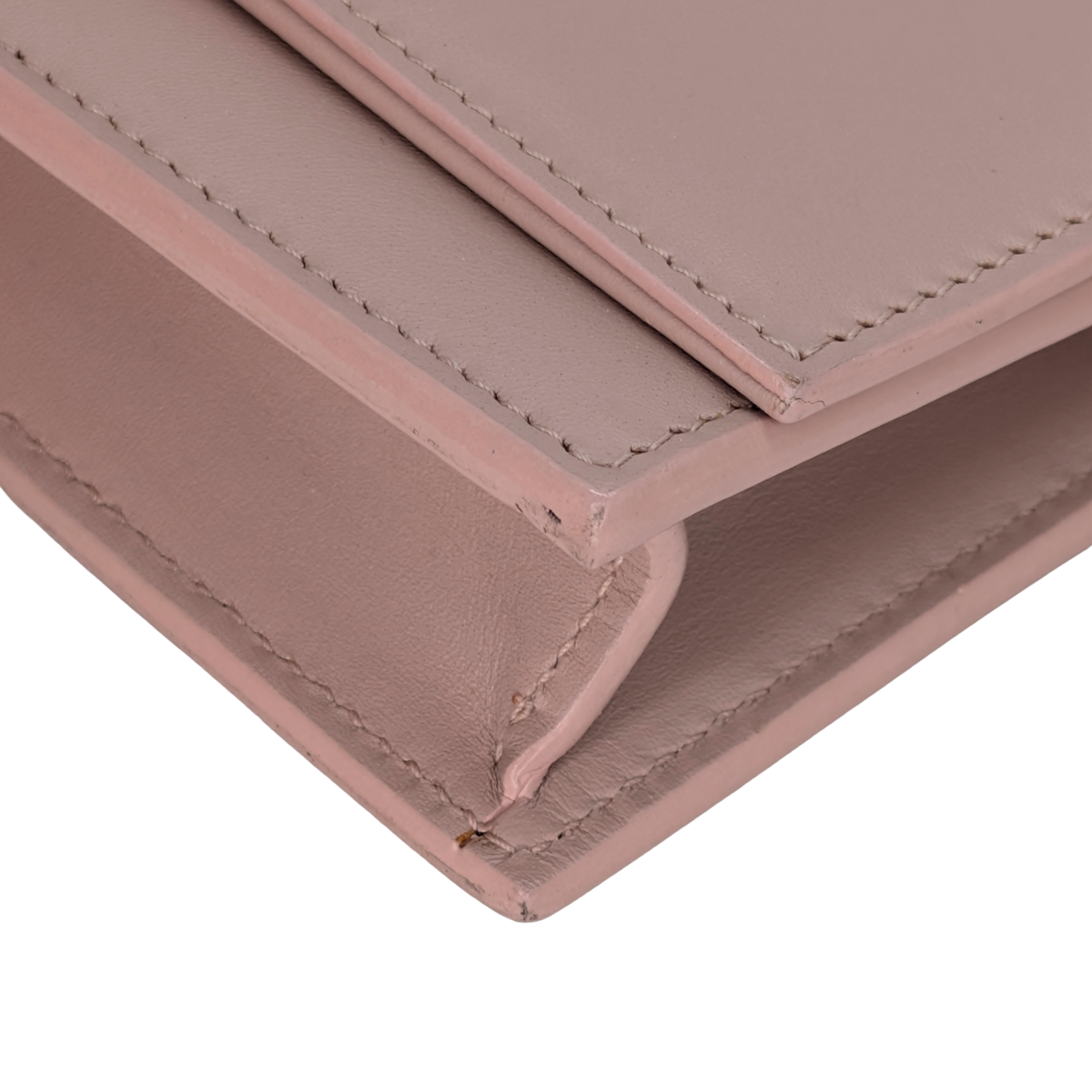 Saint Laurent Kate Tassel Wallet on Chain Pale Pink