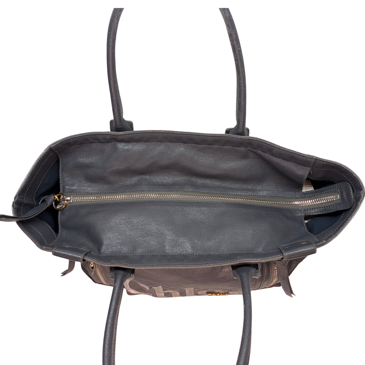 Chloe Eclipse Tote Bag Charcoal