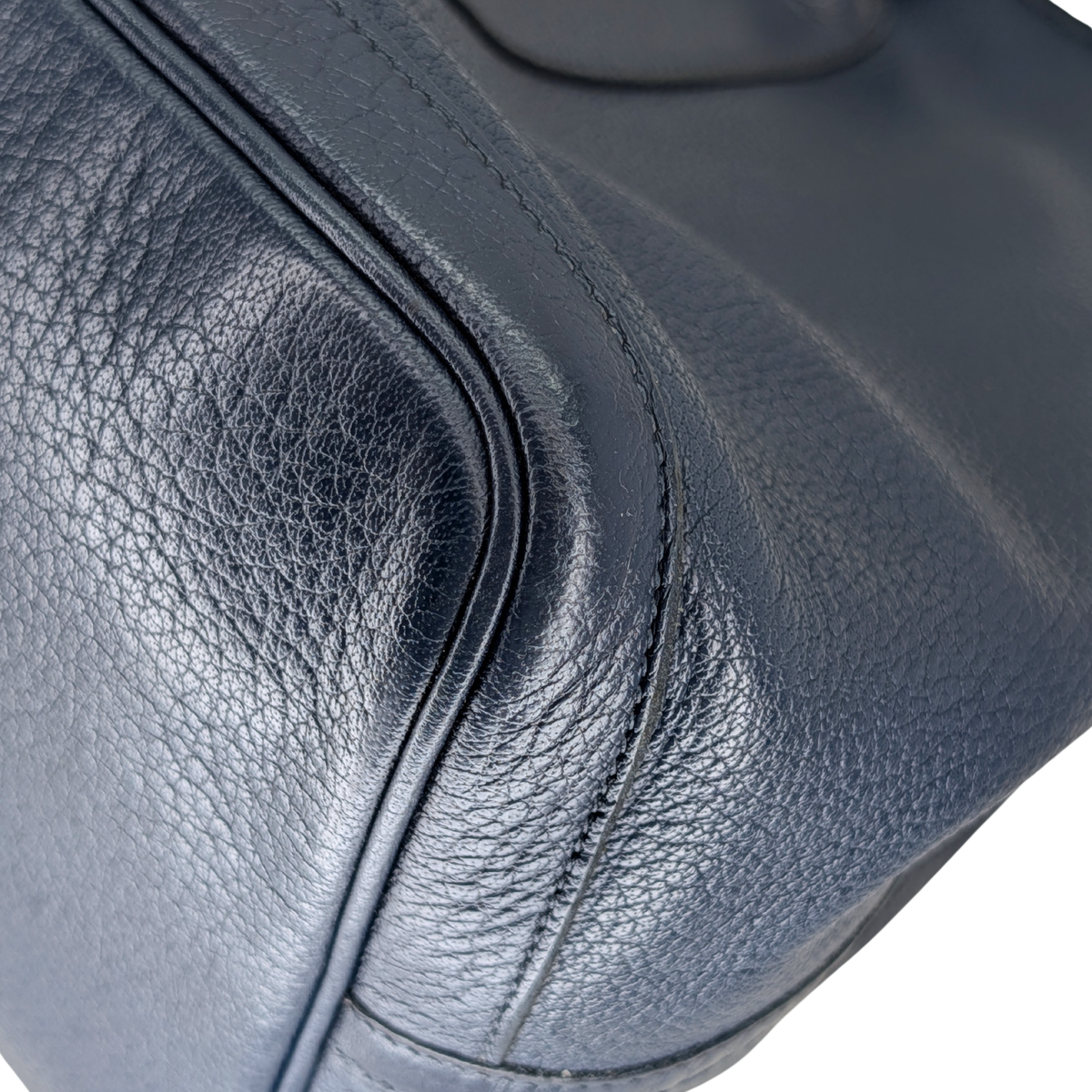 Hermes Garden Party 36 Negonda Square L Stamp Dark Navy