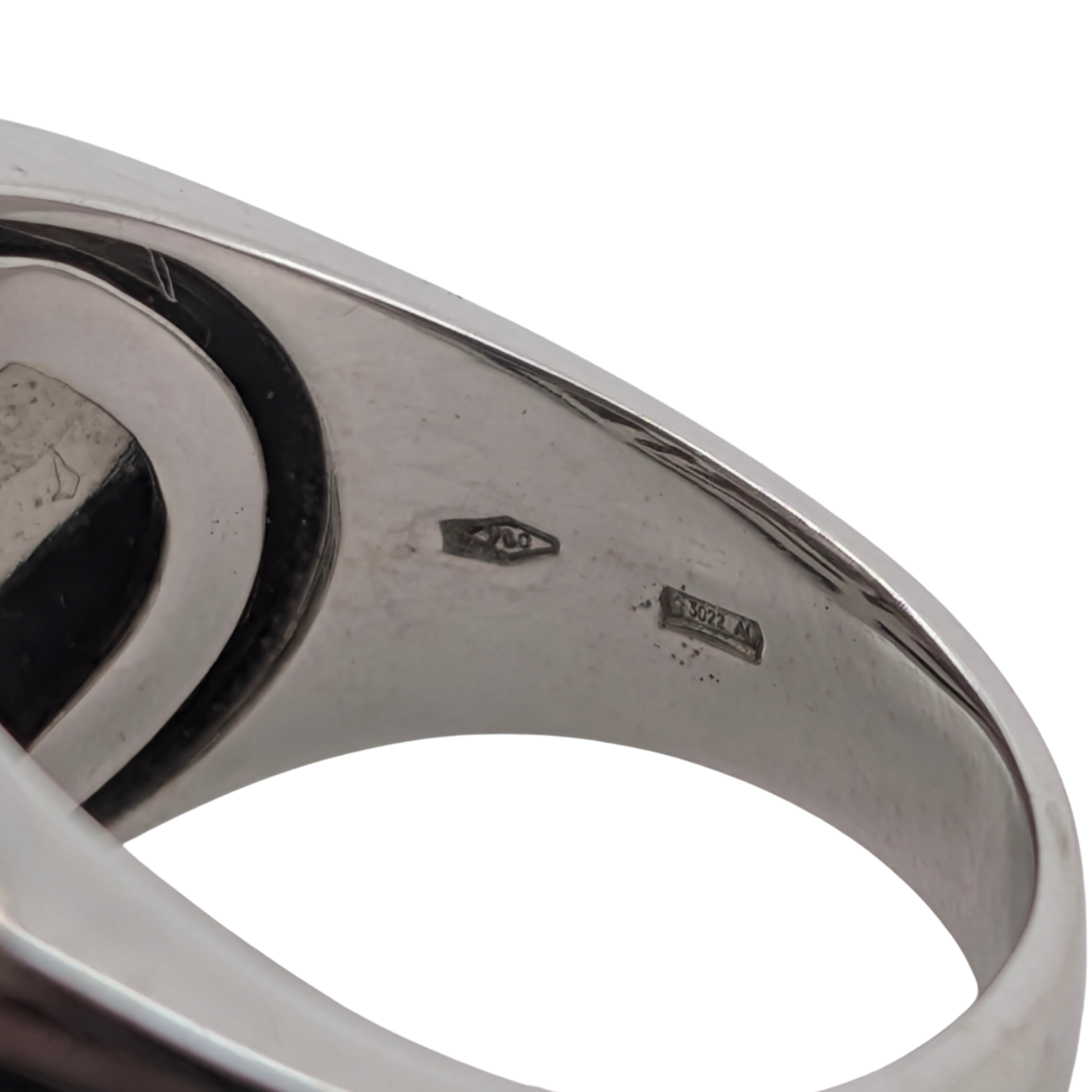 Bvlgari Pyramid Diamond Pavé Ring In 18K White Gold