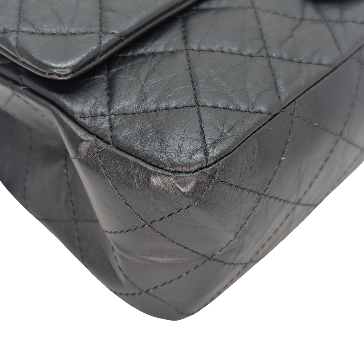 Chanel Chanel 2.55 Reissue 227 Flap Bag 22 Series Black