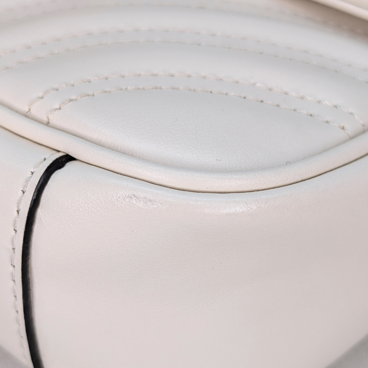 Gucci GG Marmont Flap Small White