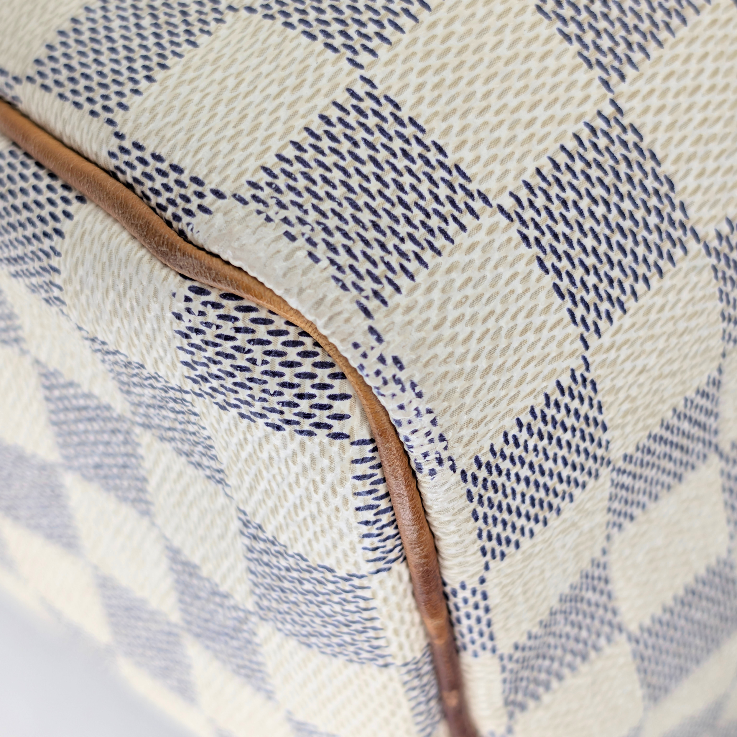 Louis Vuitton Speedy 25 Damier Azur Bag