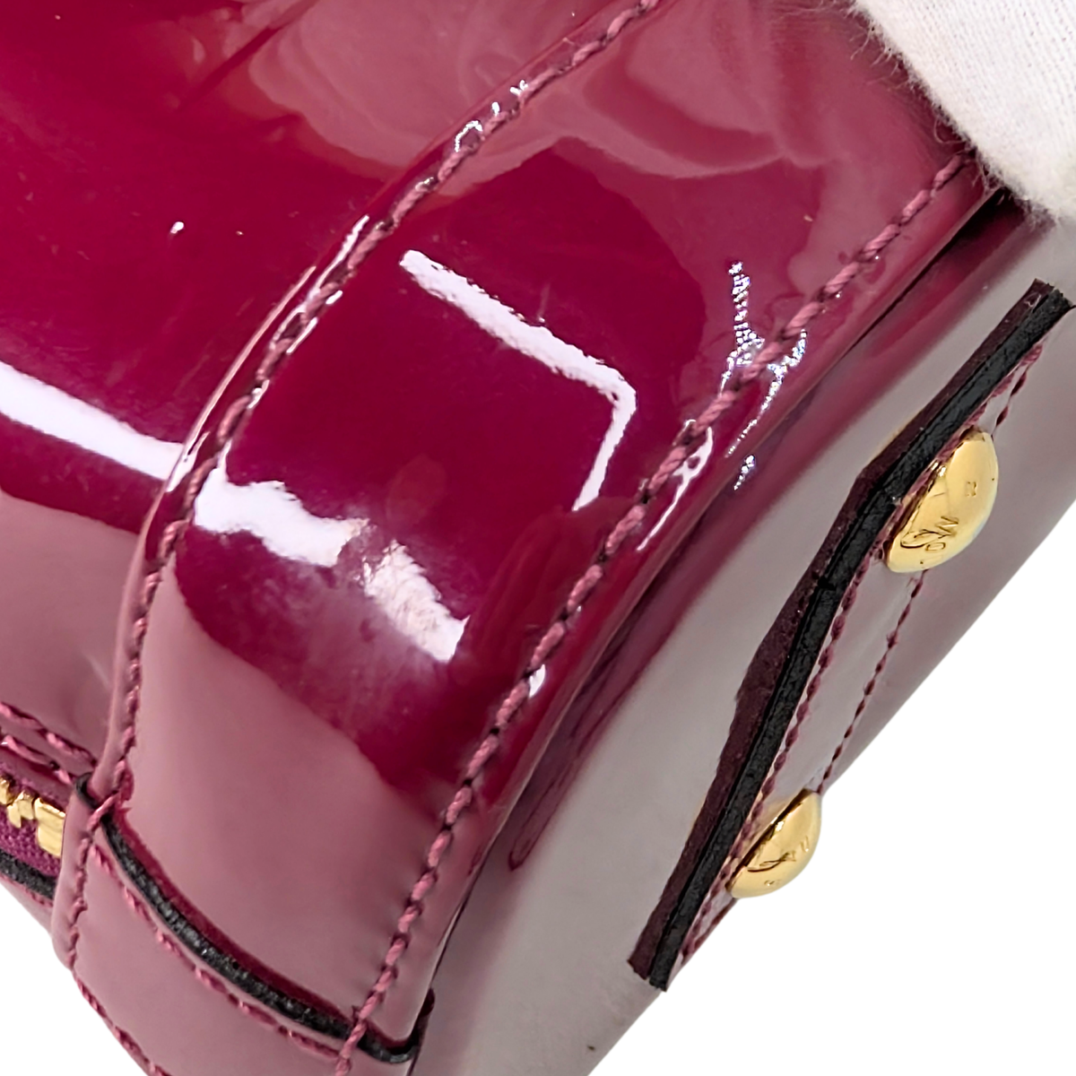 Louis Vuitton Alma BB Monogram Vernis purple