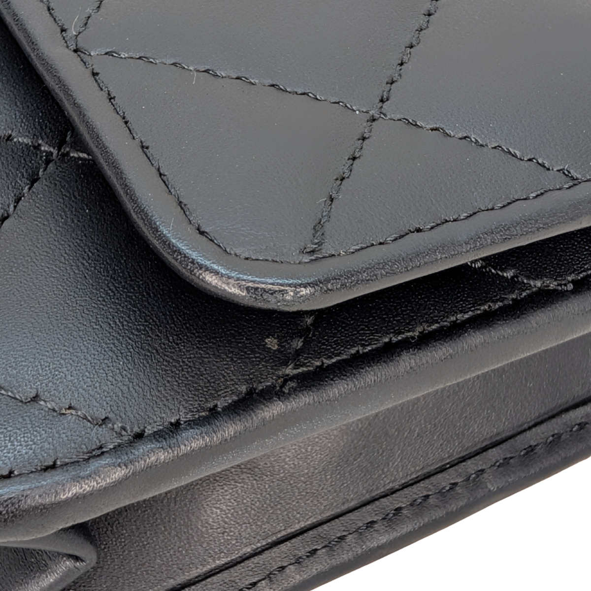 Chanel Cambon Wallet On Chain Black