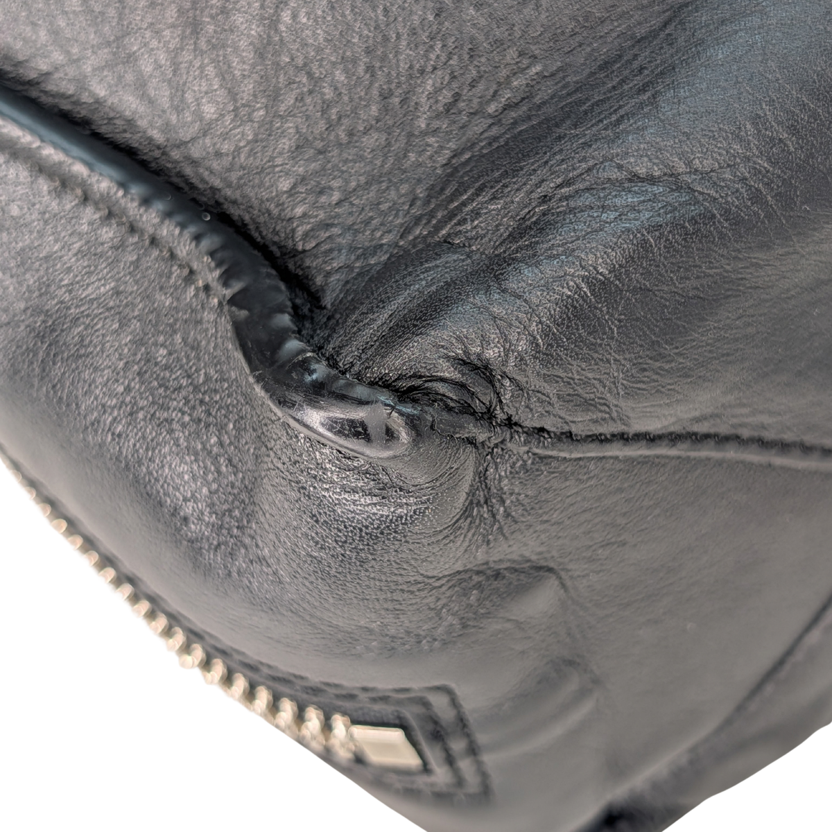 Balenciaga Supple Calfskin Papier A4 Zip Around Large Tote Black