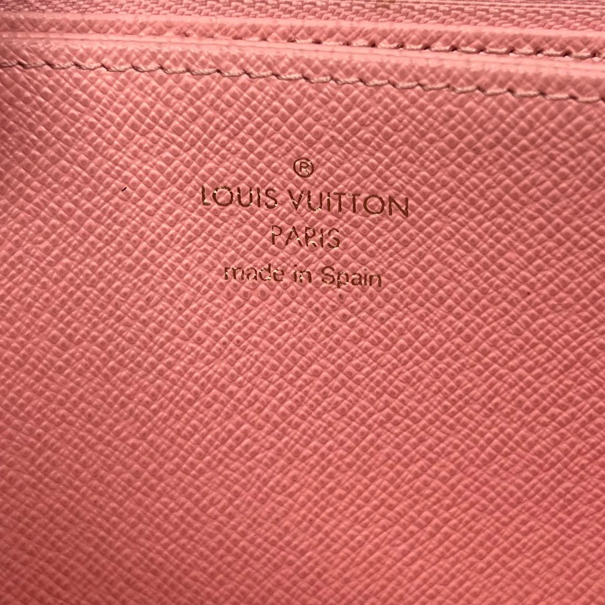 Louis Vuitton Monogram Jungle Dots Sugar Pink Poppy Zippy Clutch Wallet - Lost Designer
