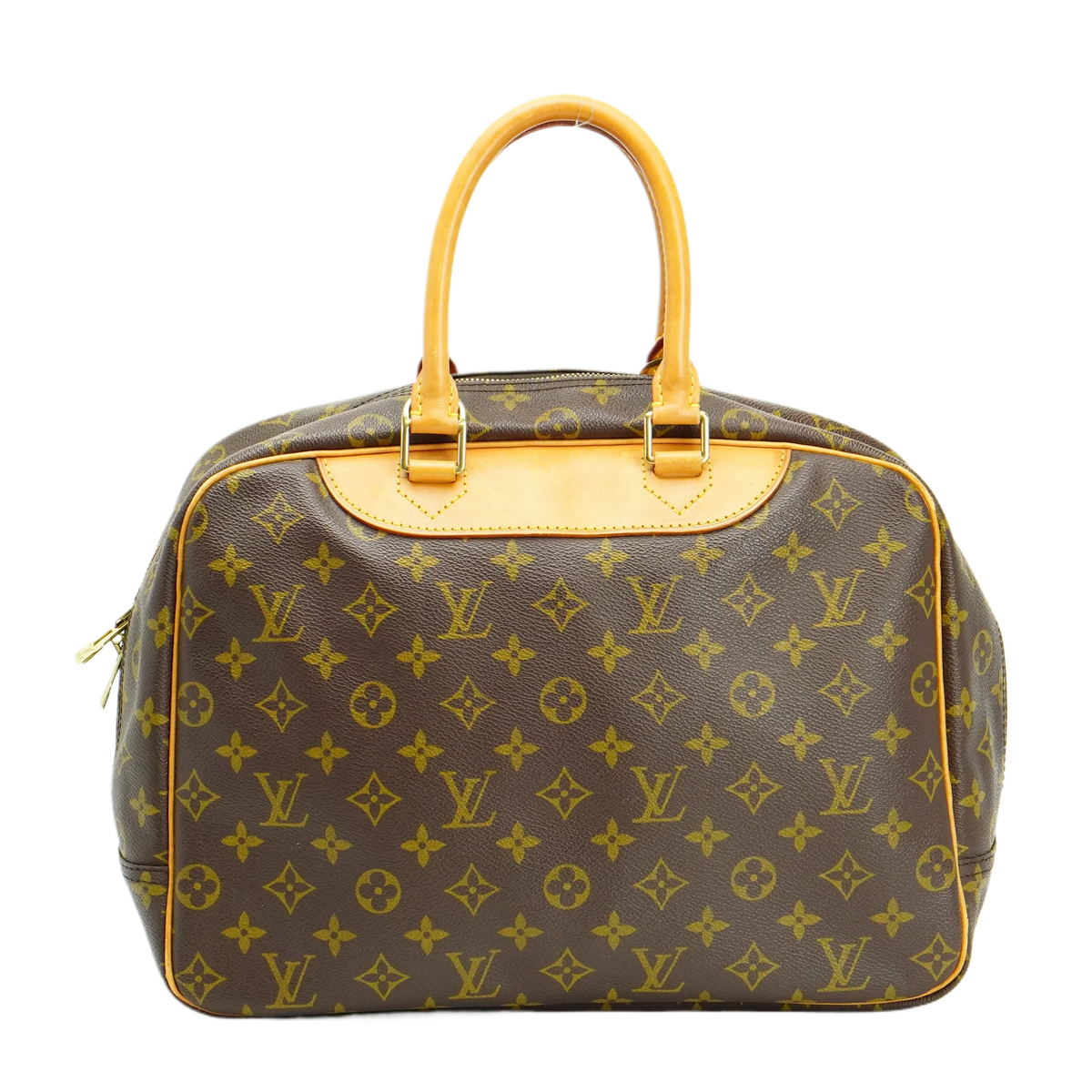 Louis Vuitton Deauville Monogram Canvas Handbag - Lost Designer
