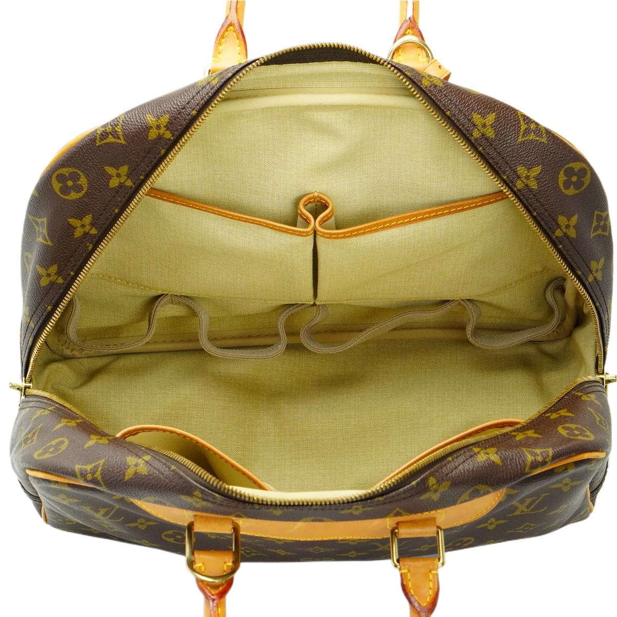 Louis Vuitton Deauville Monogram Canvas Handbag - Lost Designer