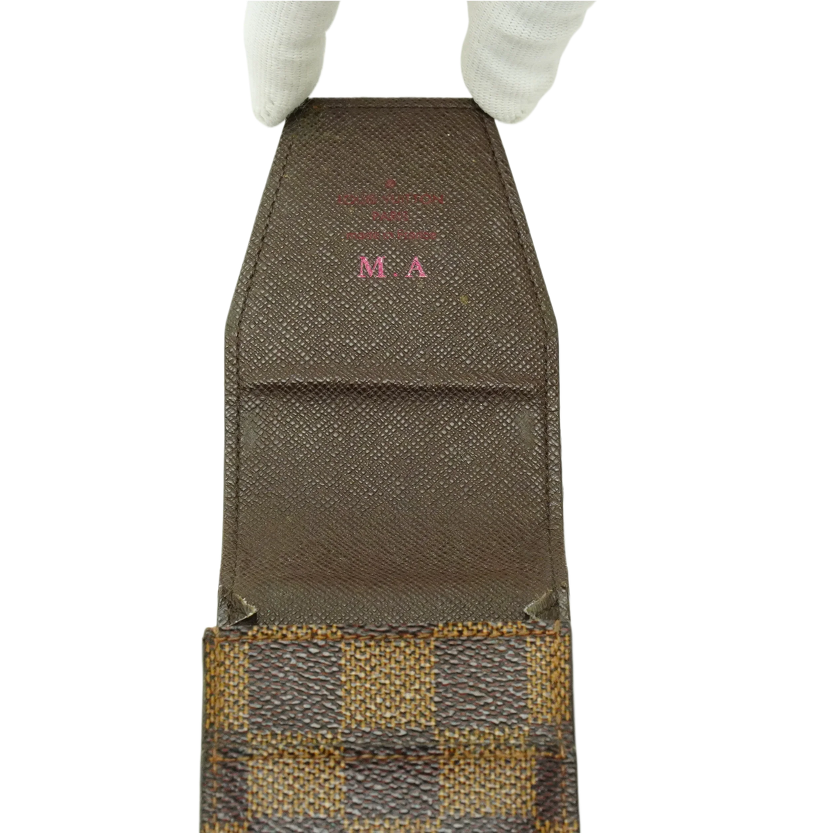 Louis Vuitton Damier Ebene Monogram Cigarette Case - Lost Designer
