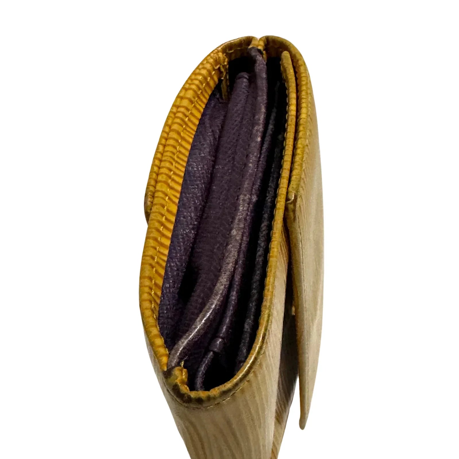 Louis Vuitton Epi Leather Wallet Yellow - Lost Designer