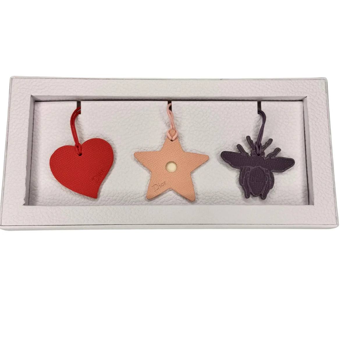 Dior Leather Bag Charms Set of 3 - Lost Designer