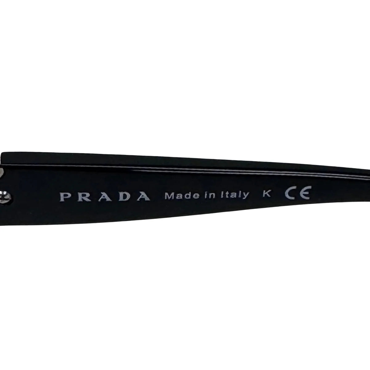 Prada SPR 150 Black Acetate Oversized Round Sunglasses - Lost Designer