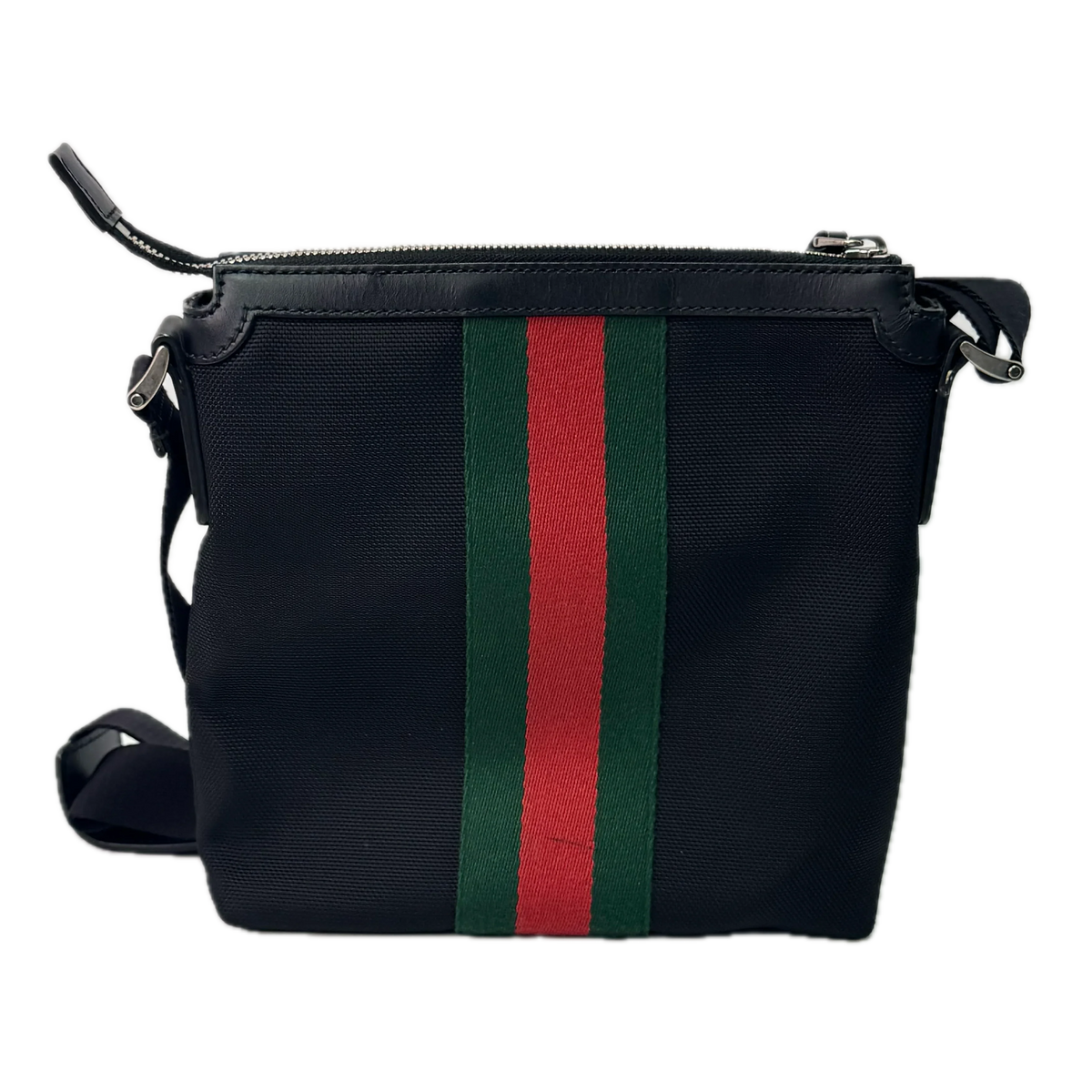 Gucci Messenger Crossbody Bag Black - Lost Designer