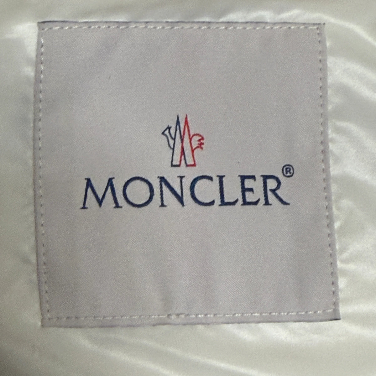 Moncler Grimblat Giubbotto Women's Puffer Jacket Off White size 2 / Medium - Lost Designer