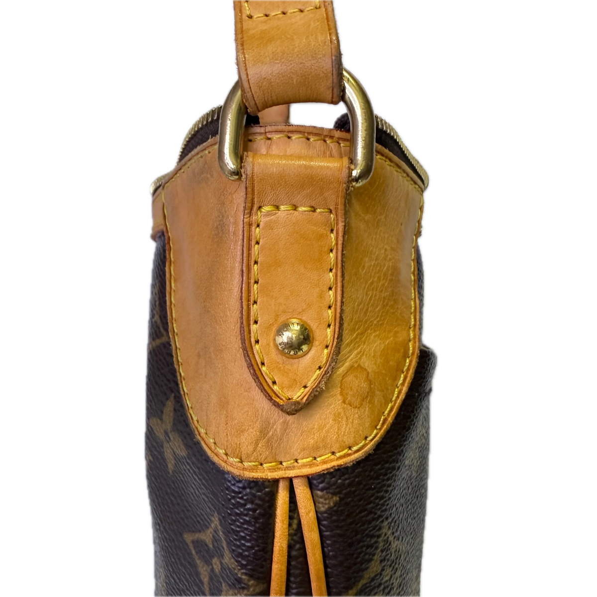 Louis Vuitton Monogram Odean Shoulder Bag Brown - Lost Designer