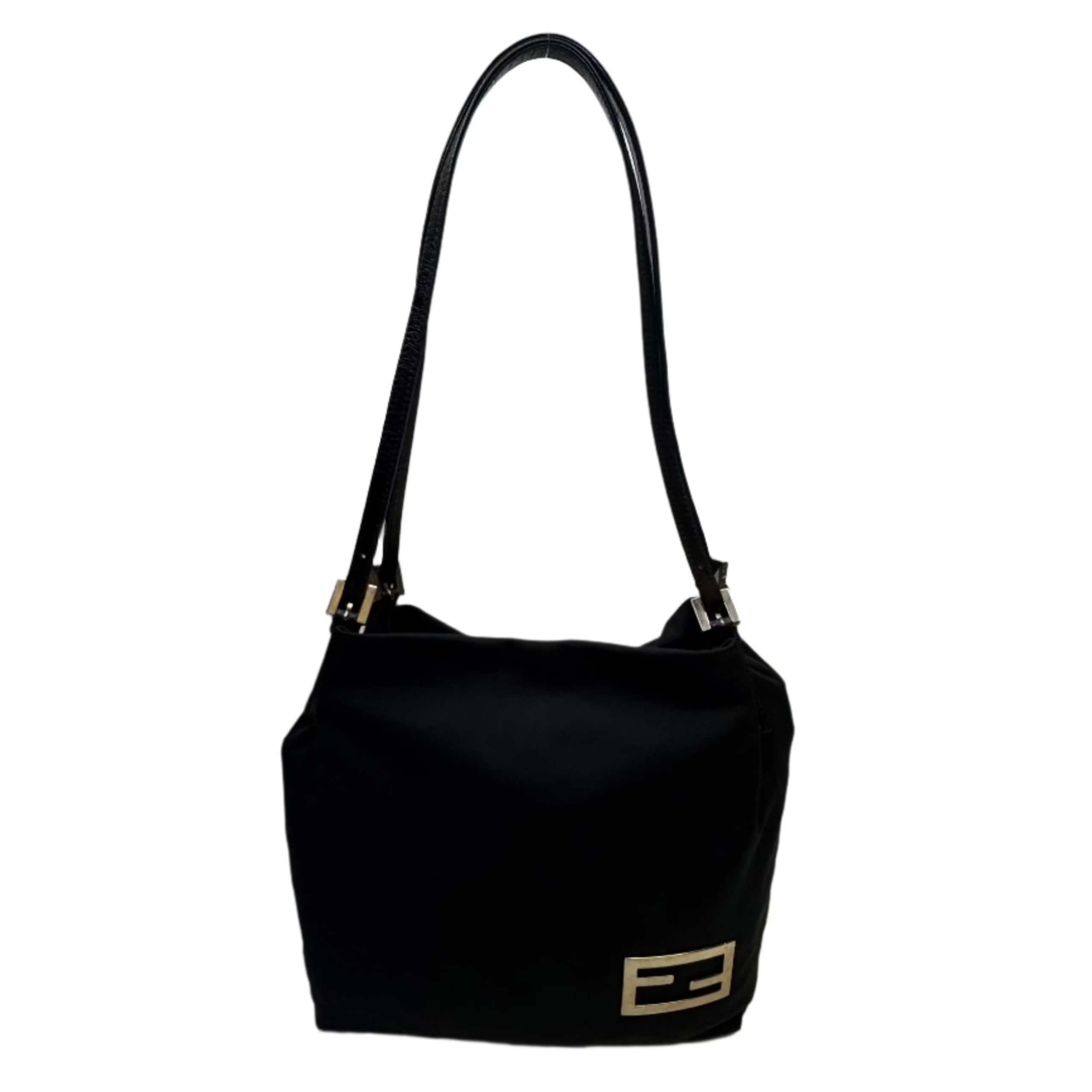Fendi Mini Tote Bag Nylon Black - Lost Designer