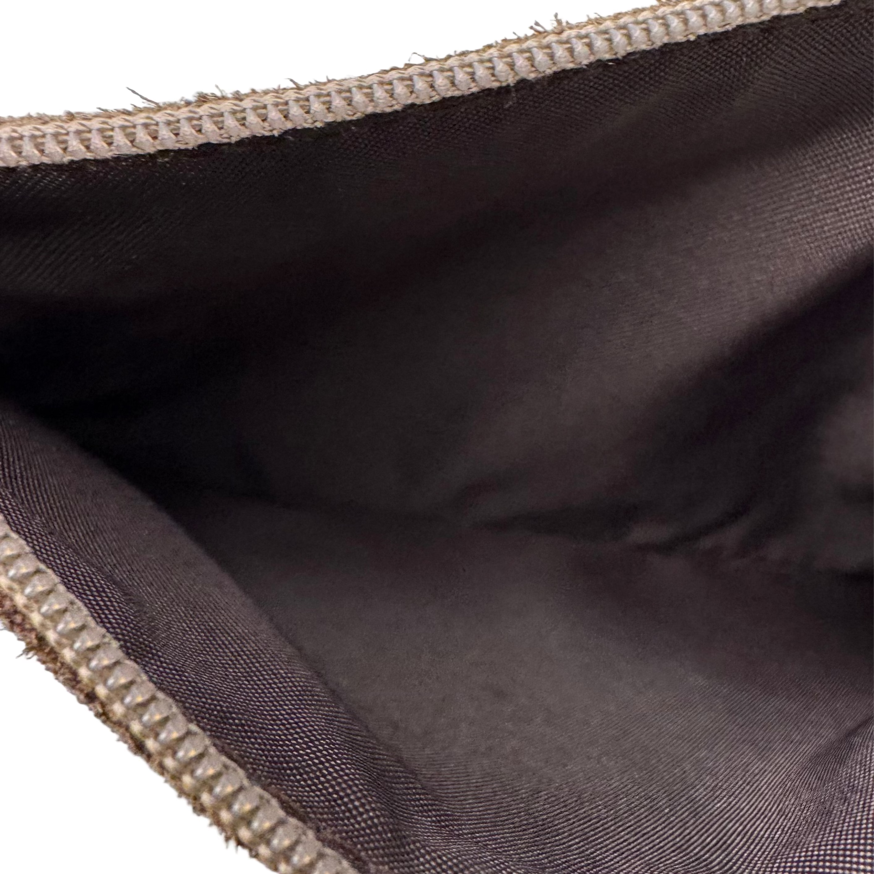 Loewe Wallet Pouch Suede Leather Brown - Lost Designer