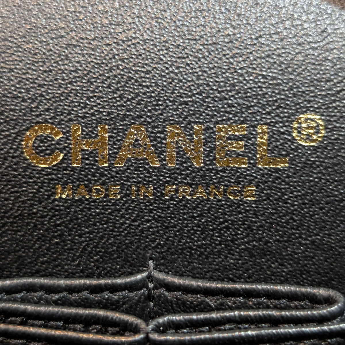 Chanel Double Flap Gold Egyptian Fall 2019 Medium embossed Crocodile Bag - Lost Designer