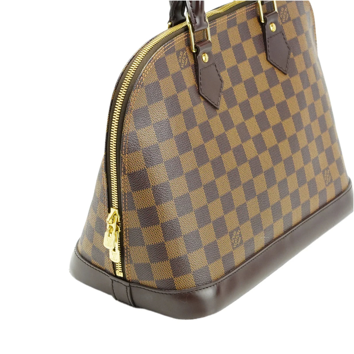 Louis Vuitton Damier Ebene Alma Pm Bag - Lost Designer