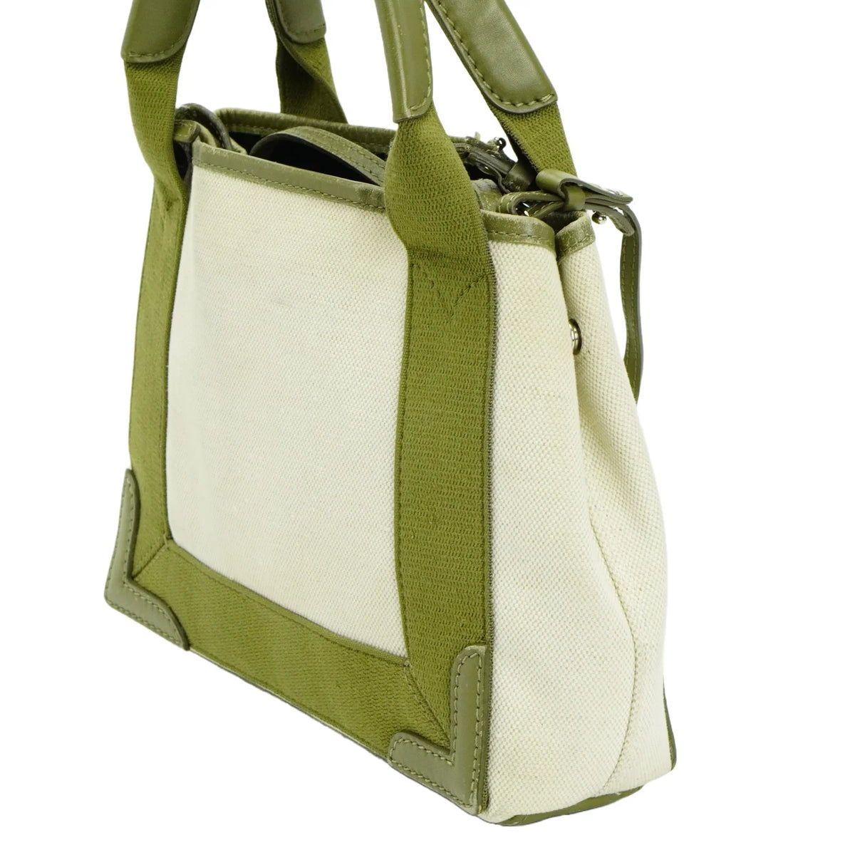 Balenciaga Cabas XS Tote Mini Bag Green - Lost Designer