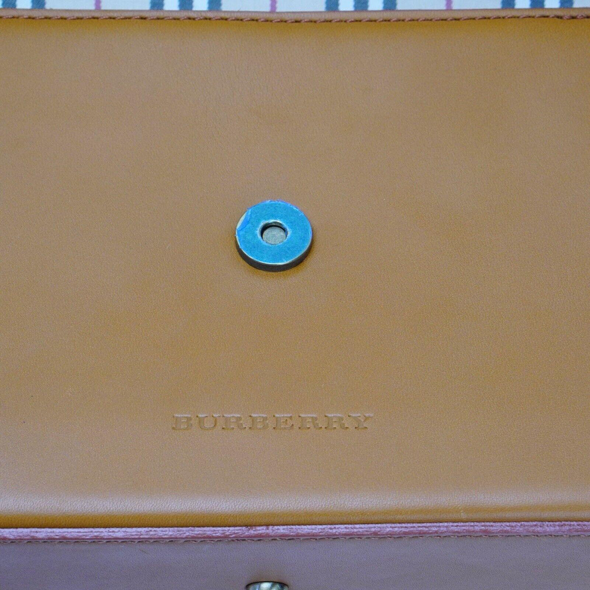 Burberry Leather Shoulder Bag Brown - Lost Designer