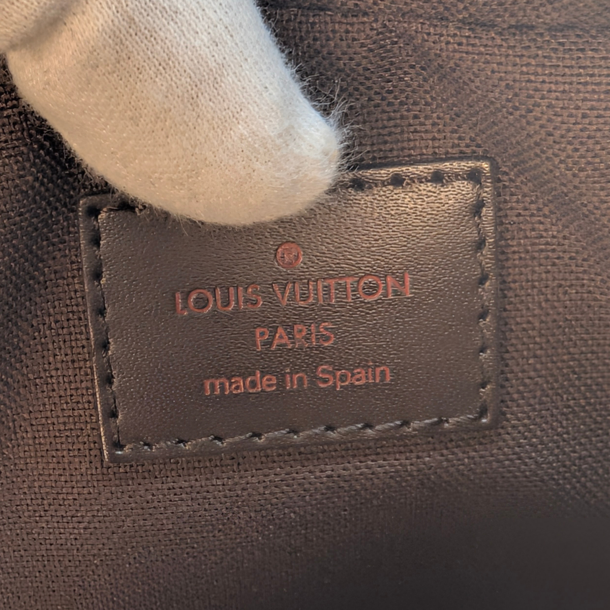 Louis Vuitton Damier Ebene Geronimos Crossbody Sling Bag