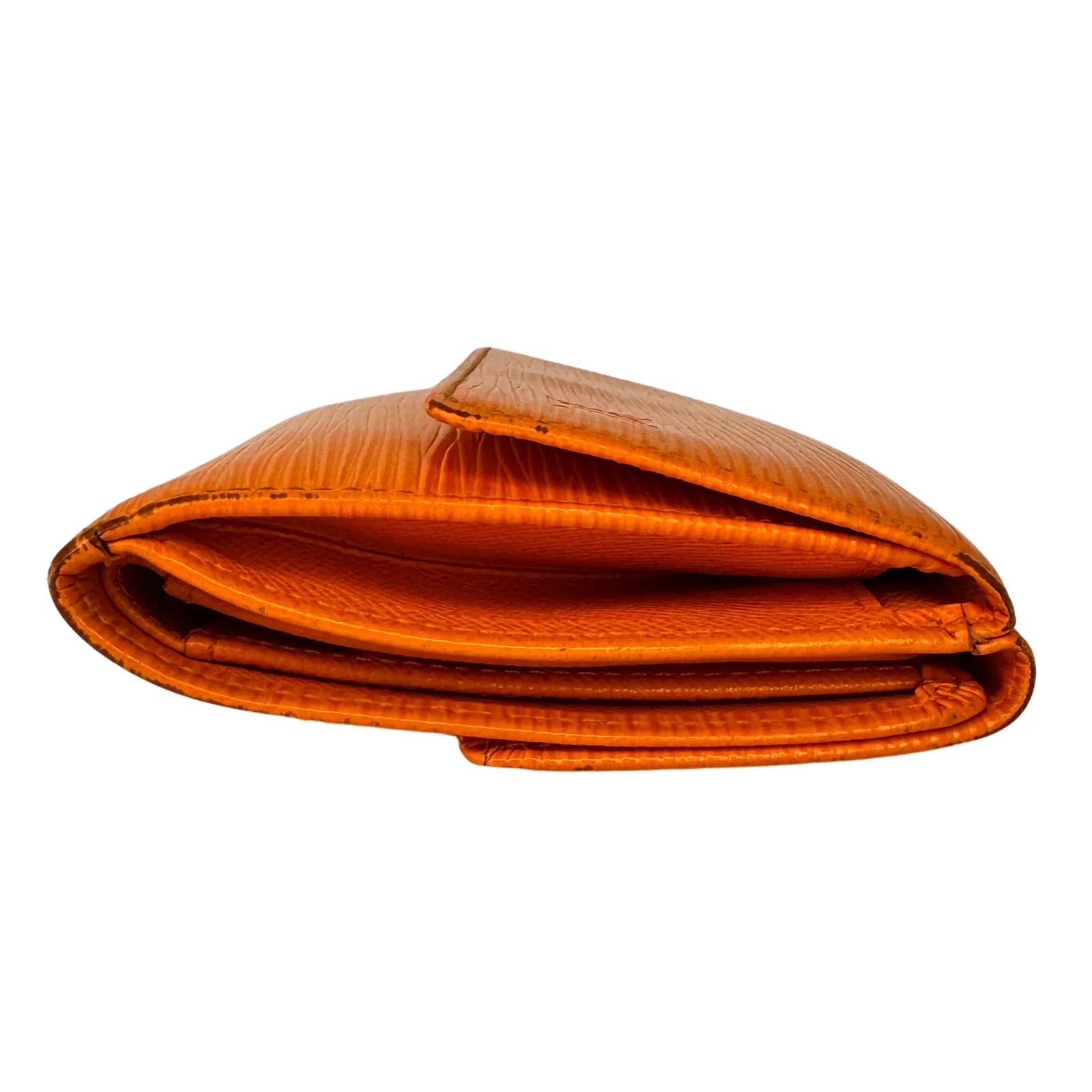 Louis Vuitton Epi Leather Wallet Orange - Lost Designer