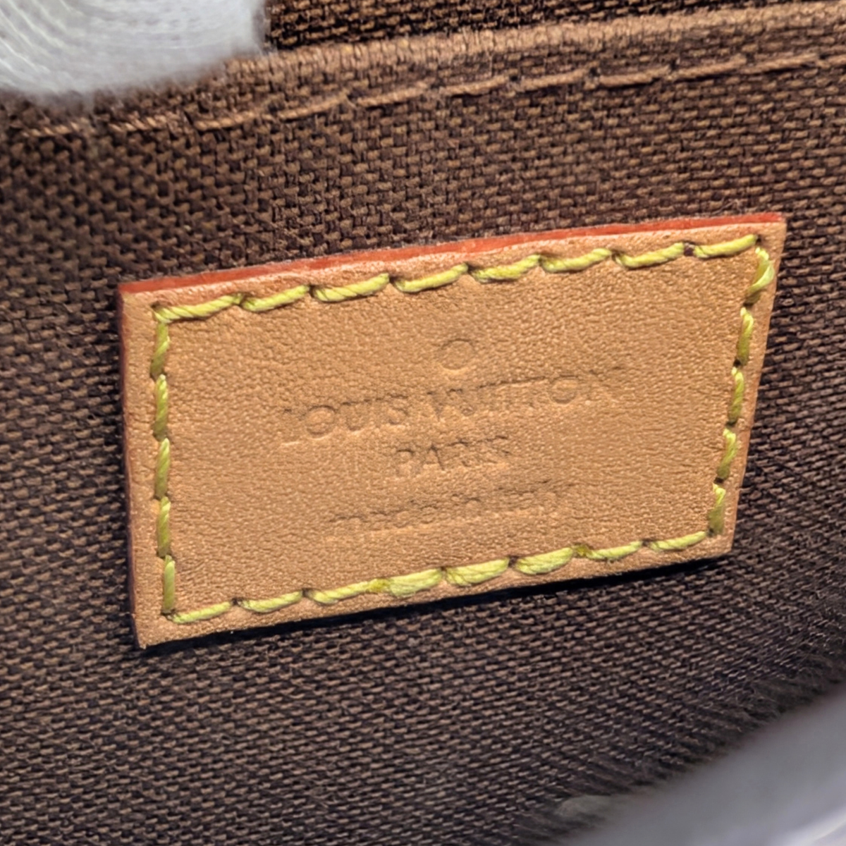 Louis Vuitton Petit Sac Plat Monogram Bag